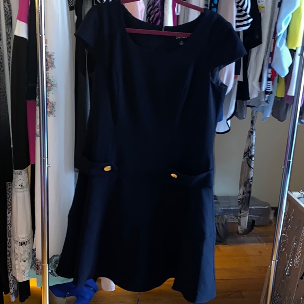 Navy Blue Dress